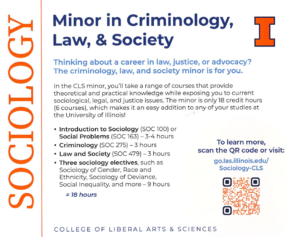 Minor in Criminology, Law, and Society
