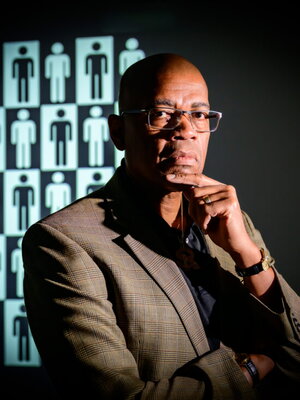 A photo of Dr. Reuben May